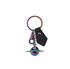 Vivienne Westwood 3D Iridescent Orb Keyring Brass, front view
